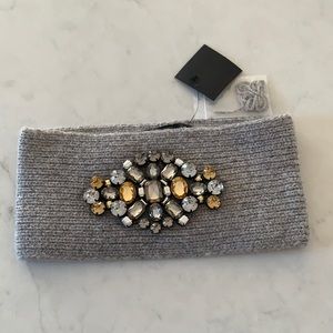 Club Monaco embellished winter headband